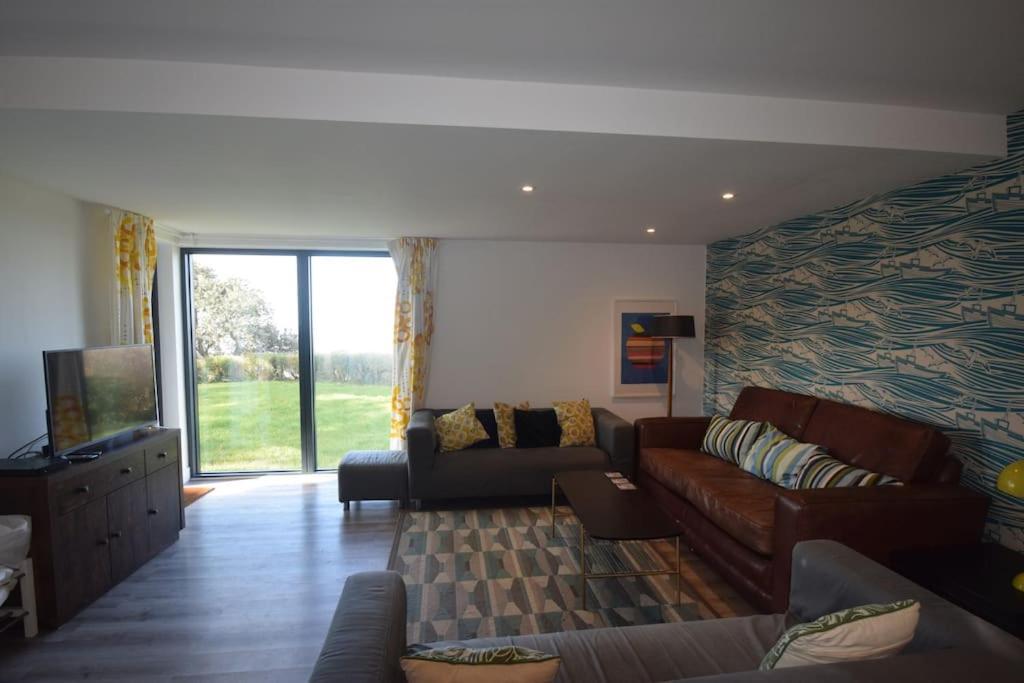 Flat 1 High Tide House, Mortehoe - Beautifully Designed Ground Floor Flat With Sea Views And Garden Esterno foto