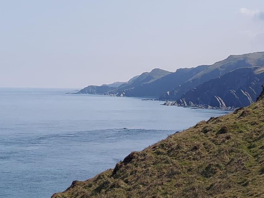Flat 1 High Tide House, Mortehoe - Beautifully Designed Ground Floor Flat With Sea Views And Garden Esterno foto